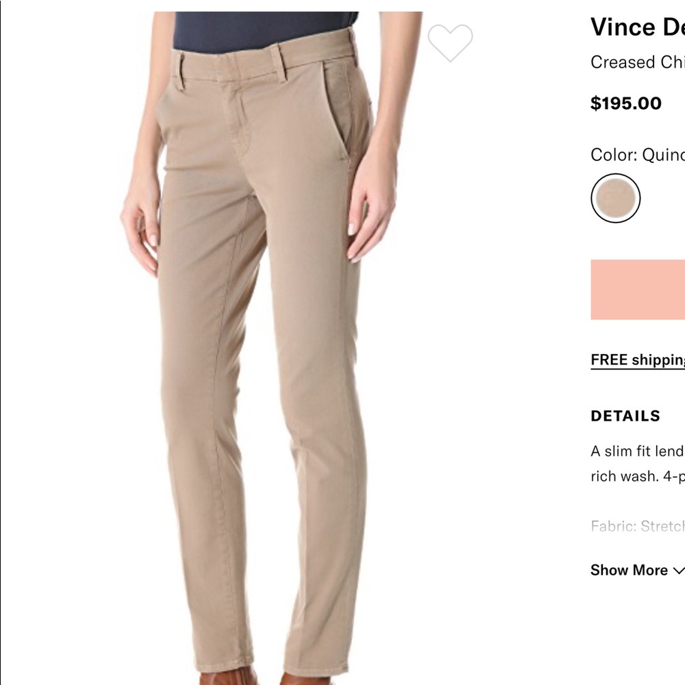 Vince Creased Chino, 27